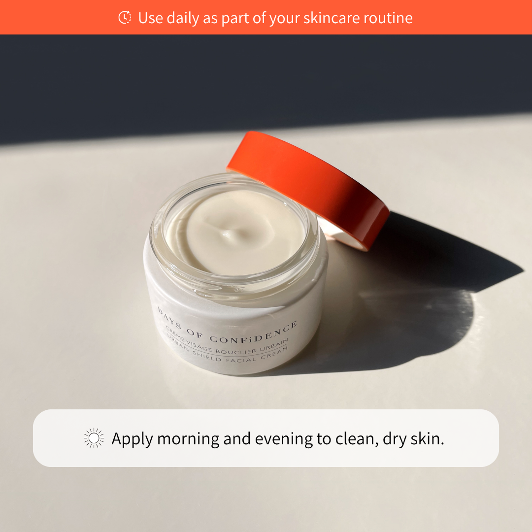 Crème visage bouclier urbain